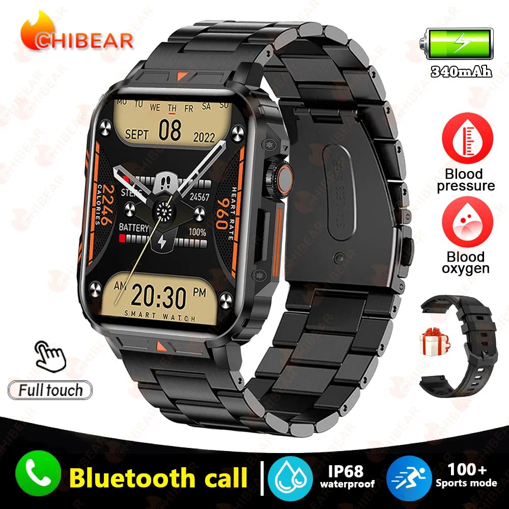 1.95" Outdoor Smartwatch | Bluetooth Call | IP68 Fitness Watch - Real Group UAE