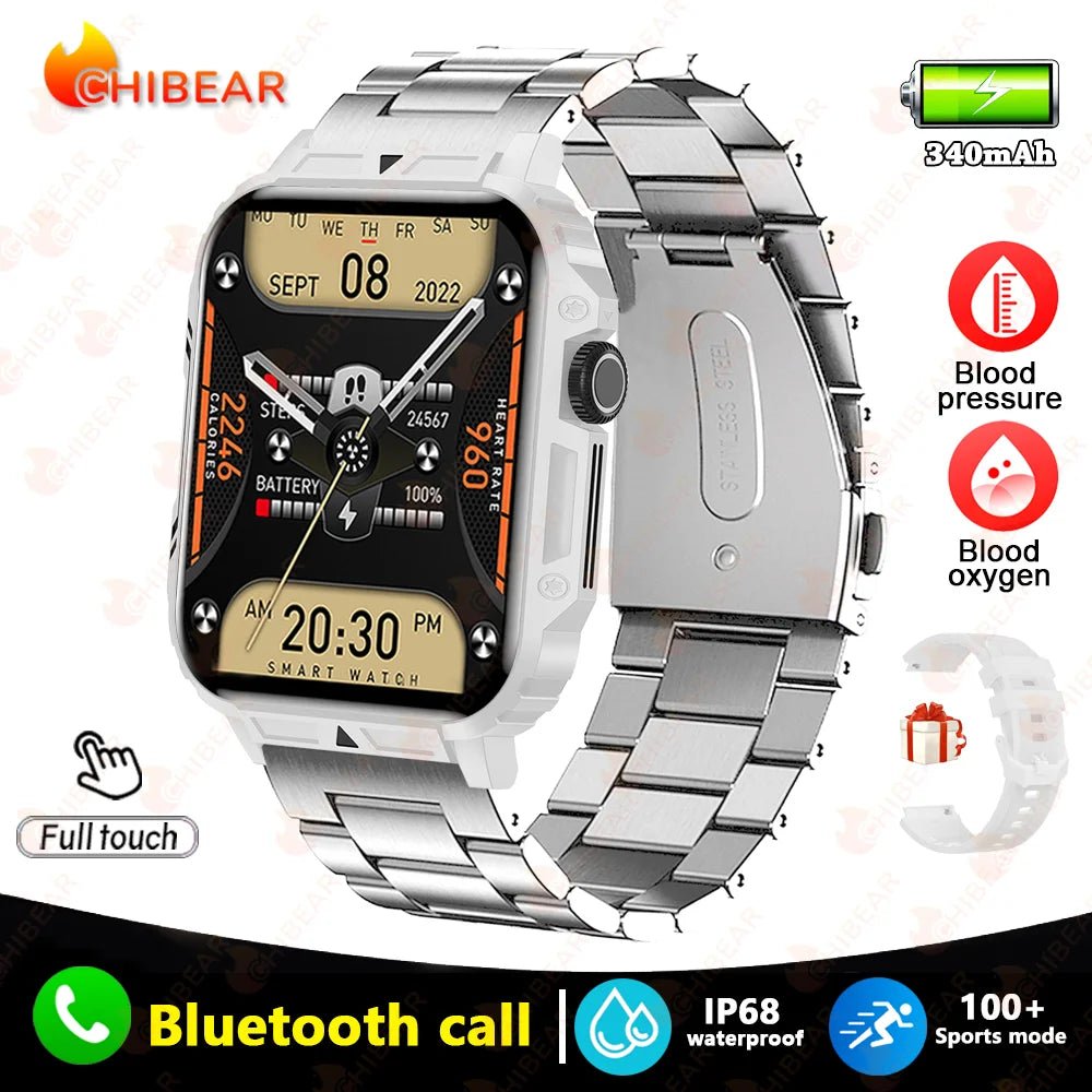 1.95" Outdoor Smartwatch | Bluetooth Call | IP68 Fitness Watch - Real Group UAE