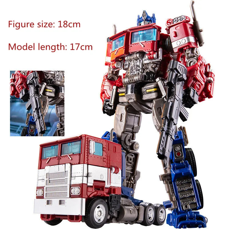 Optimus Prime Action Figure – YS04A Robot Car Toy for Kids Gift