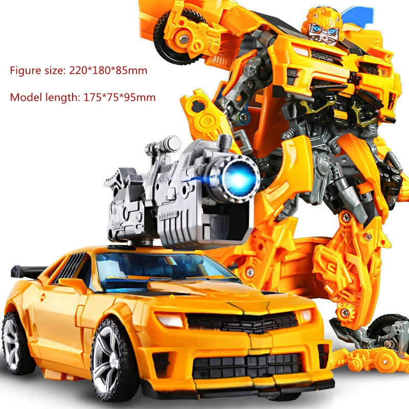 Optimus Prime Action Figure – YS04A Robot Car Toy for Kids Gift