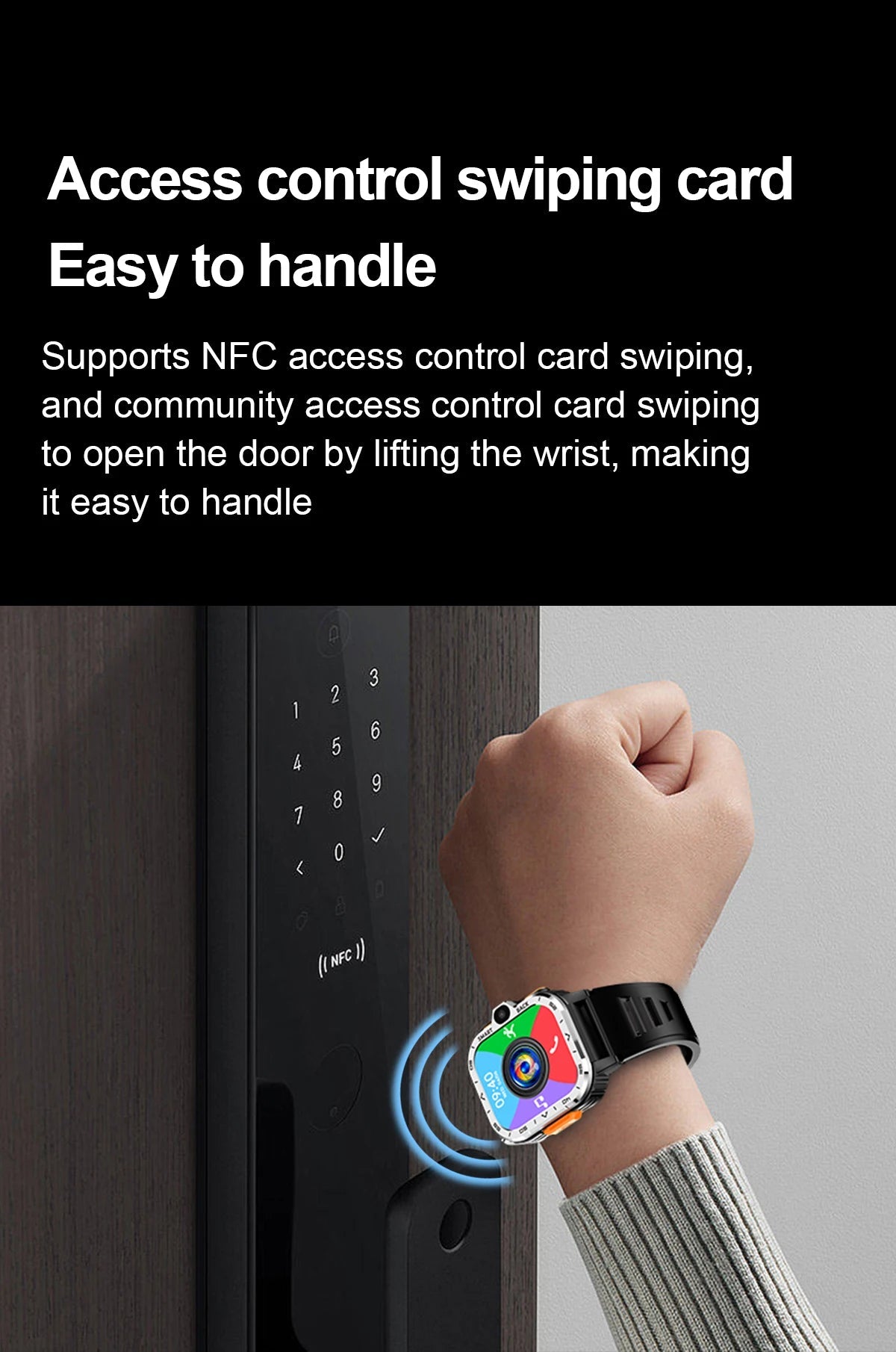Android Smart Watch for Men with GPS, NFC, Dual Camera & Heart Rate - Realgroupuae