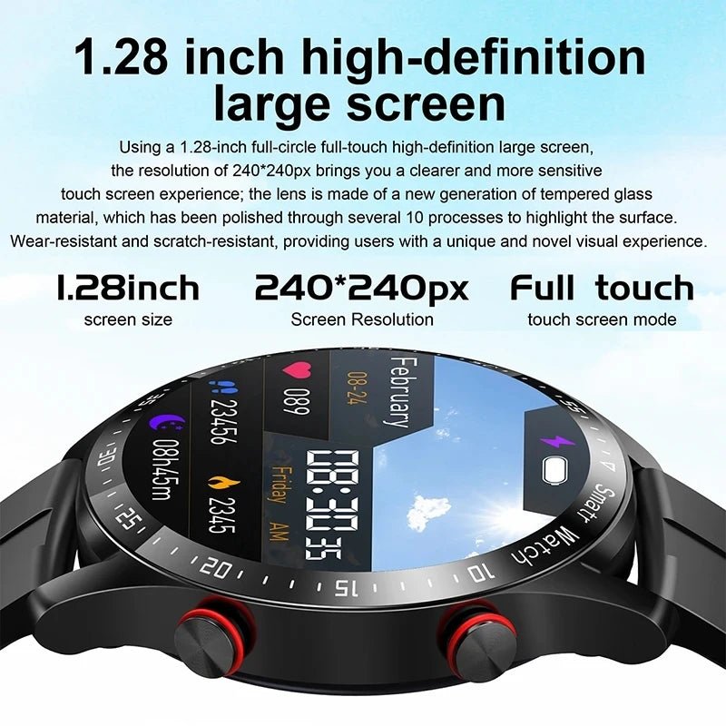 Bluetooth Call Smartwatch | ECG+PPG | Fitness & Health Tracker - Real Group UAE