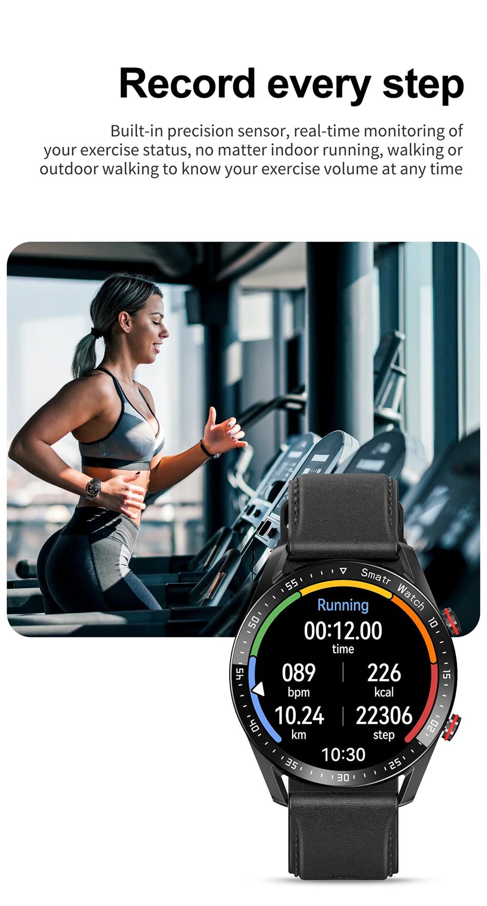 Bluetooth Call Smartwatch | ECG+PPG | Fitness & Health Tracker - Real Group UAE