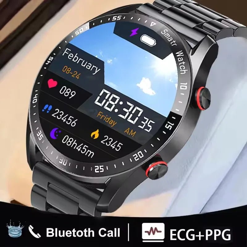 Bluetooth Call Smartwatch | ECG+PPG | Fitness & Health Tracker - Real Group UAE