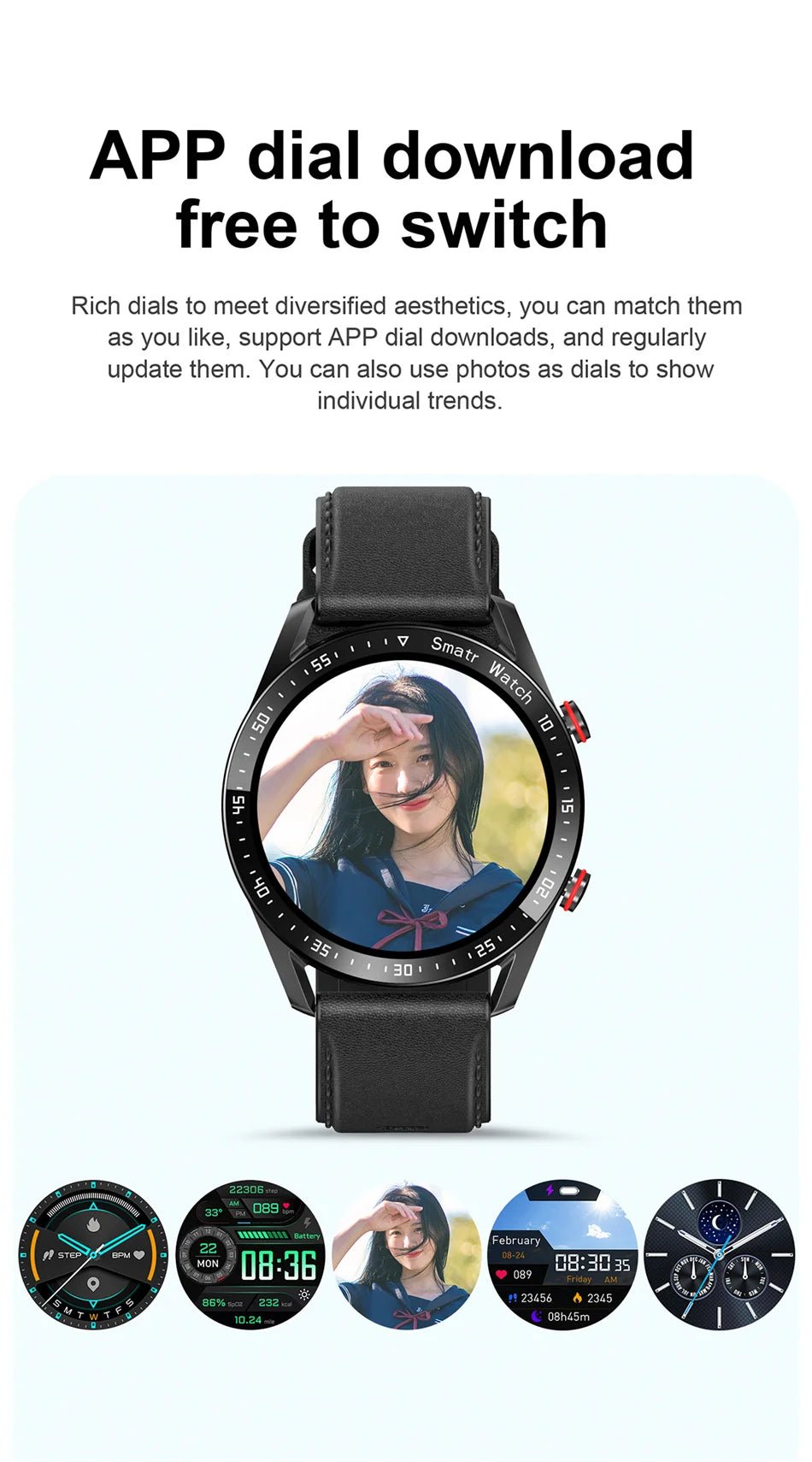 Bluetooth Call Smartwatch | ECG+PPG | Fitness & Health Tracker - Real Group UAE