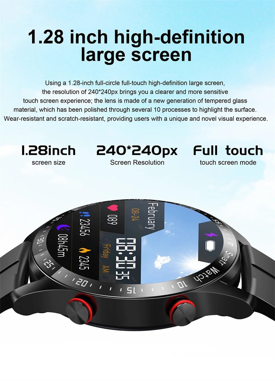 Bluetooth Call Smartwatch | ECG+PPG | Fitness & Health Tracker - Real Group UAE