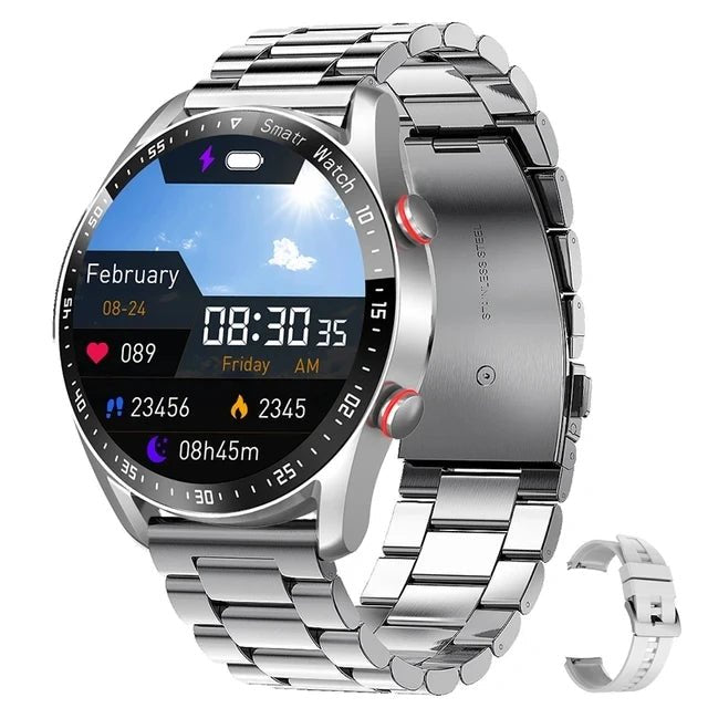 Bluetooth Call Smartwatch | ECG+PPG | Fitness & Health Tracker - Real Group UAE