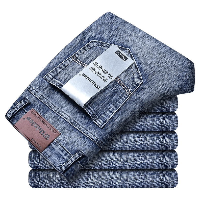 Classic Straight - Leg Jeans | Stretch Denim for Work & Casual Wear - Real Group UAE
