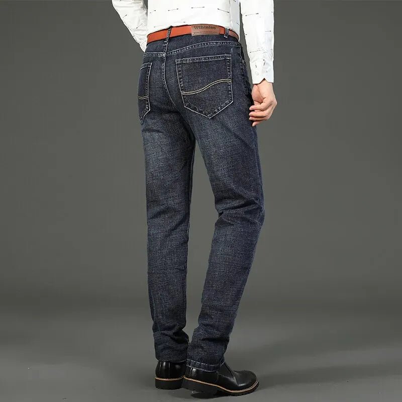 Classic Straight - Leg Jeans | Stretch Denim for Work & Casual Wear - Real Group UAE