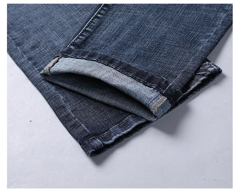 Classic Straight - Leg Jeans | Stretch Denim for Work & Casual Wear - Real Group UAE
