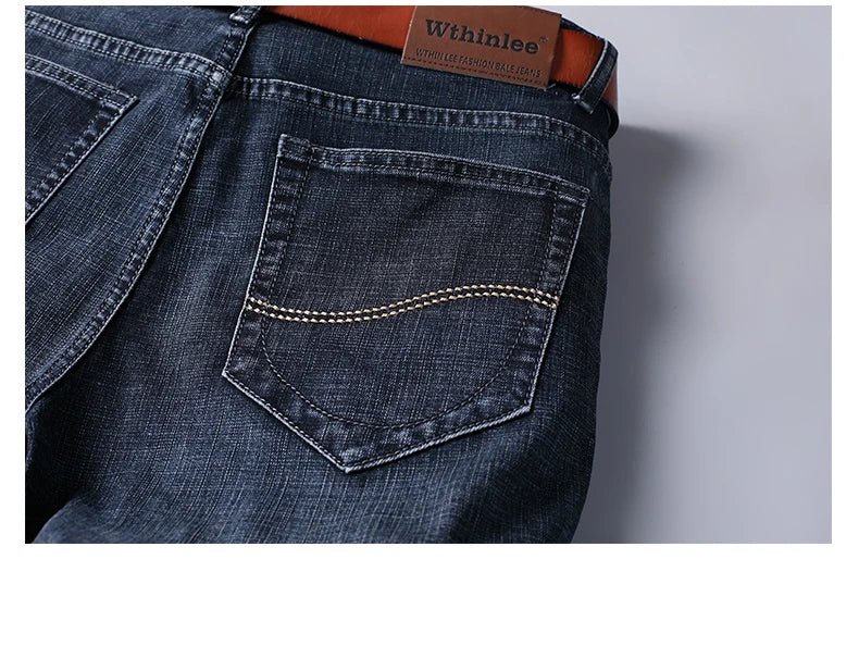 Classic Straight - Leg Jeans | Stretch Denim for Work & Casual Wear - Real Group UAE