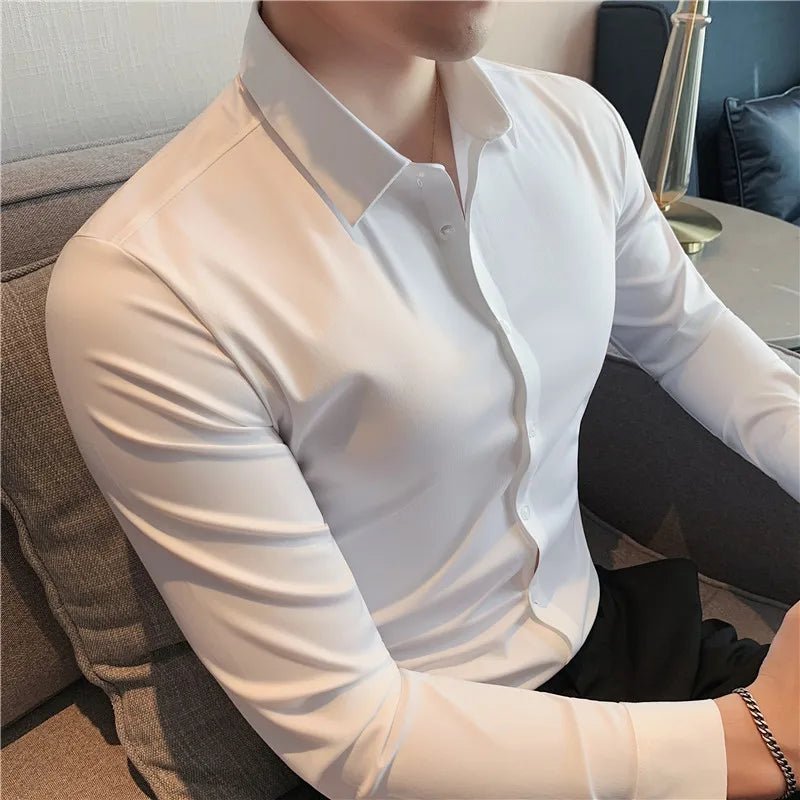 Comfortable & Flexible High Elasticity Seamless Shirts for Men - Real Group UAE