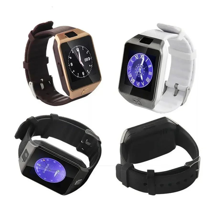 Digital Touch Screen Smart Watch DZ09 with Camera, Bluetooth & SIM - Realgroupuae
