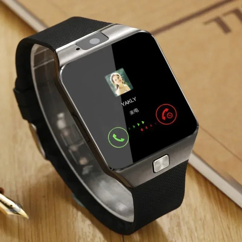Digital Touch Screen Smart Watch DZ09 with Camera, Bluetooth & SIM - Realgroupuae