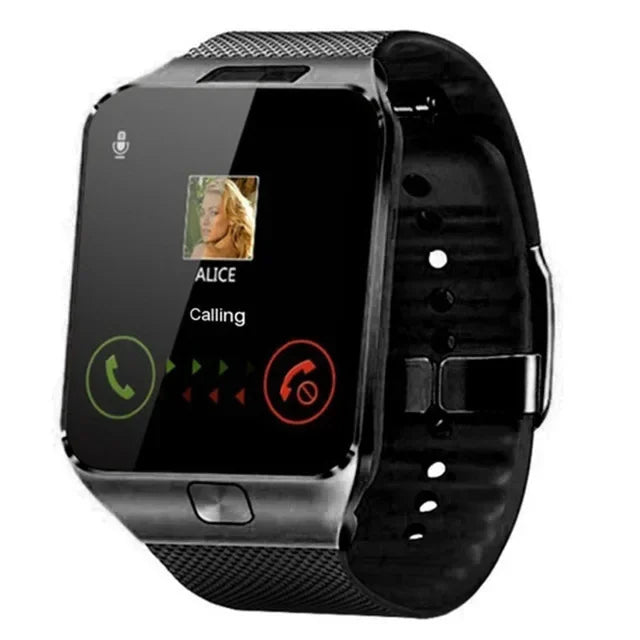 Digital Touch Screen Smart Watch DZ09 with Camera, Bluetooth & SIM - Realgroupuae