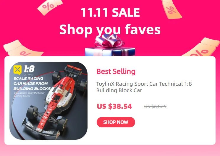 F1 RC Race Car 1163PCS Remote Control Building Blocks Toy Model Car Kit - Realgroupuae