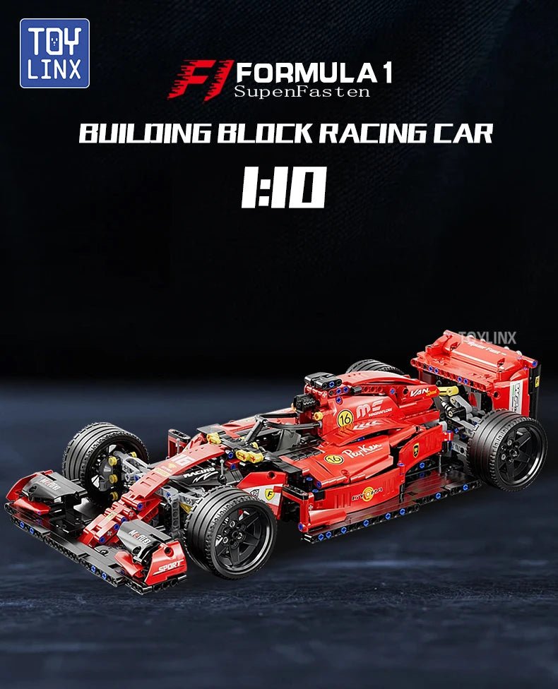 F1 RC Race Car 1163PCS Remote Control Building Blocks Toy Model Car Kit - Realgroupuae