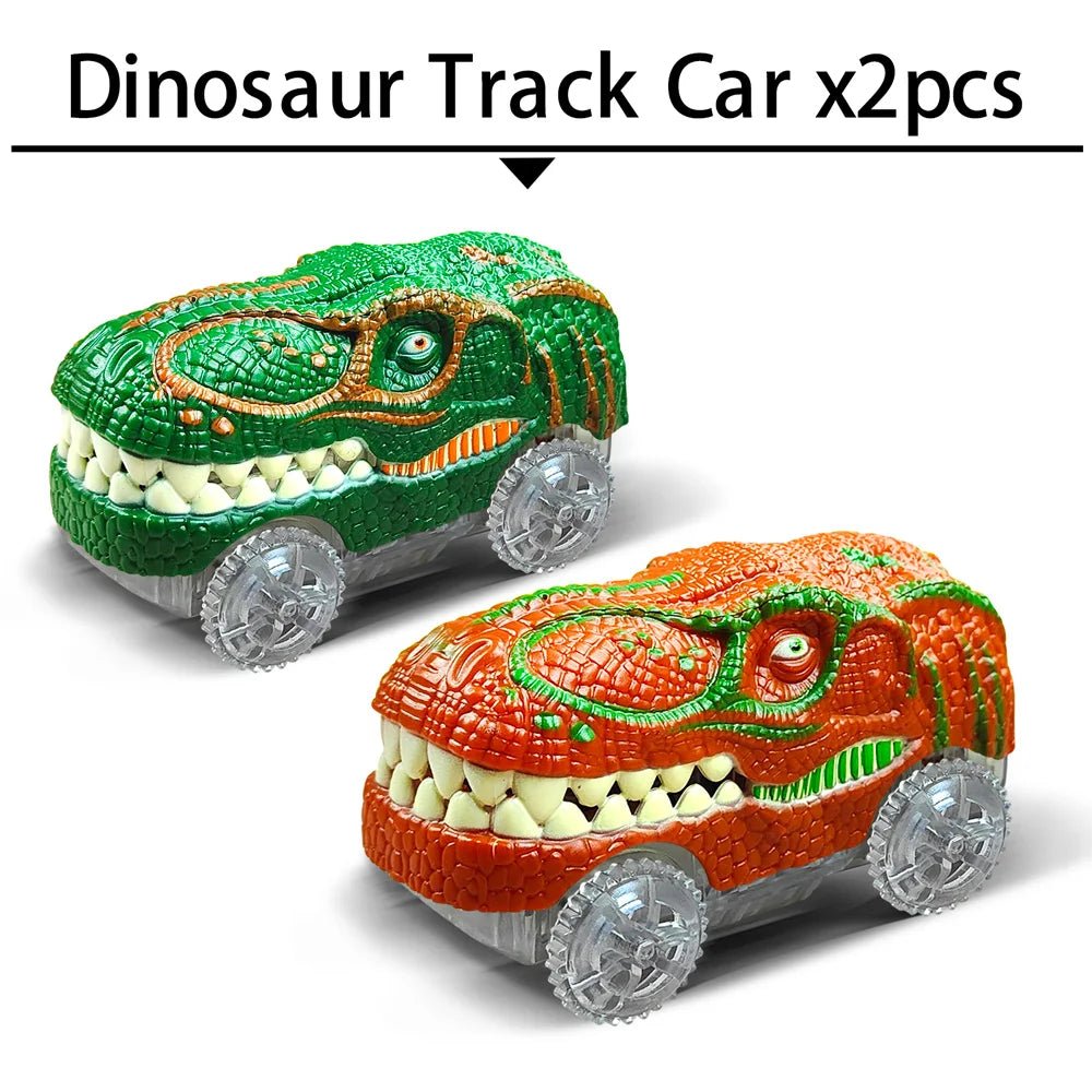 Magic Climbing Electric Dinosaur Car Track Set - Real Group