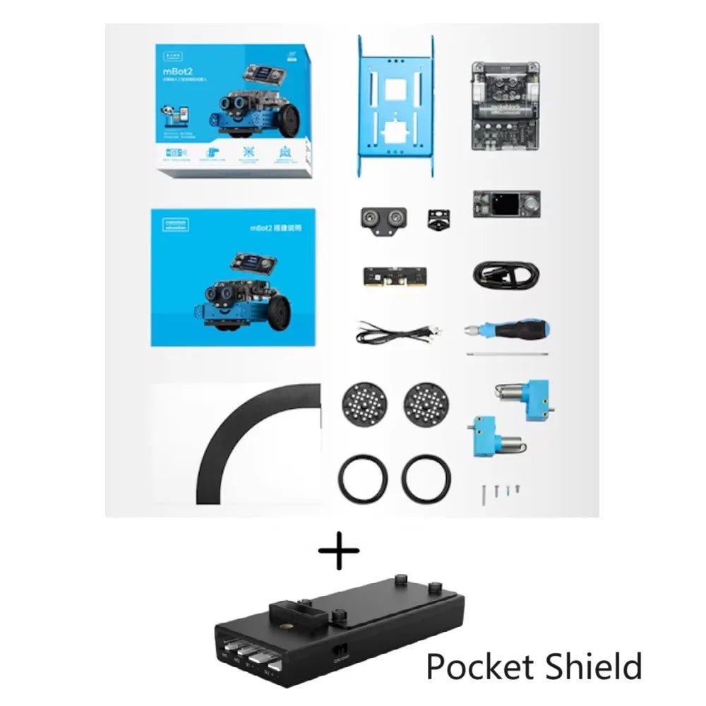 mBot Neo mBot2 Coding Robotics Kit Educational STEM Robot Toy Car Gift - Realgroupuae