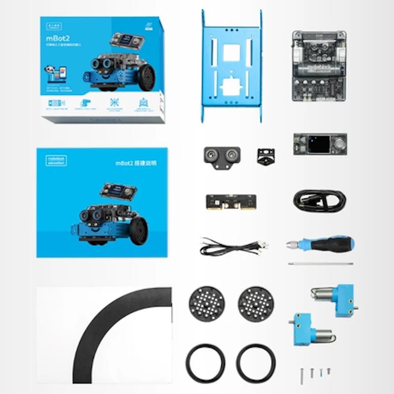 mBot Neo mBot2 Coding Robotics Kit Educational STEM Robot Toy Car Gift - Realgroupuae