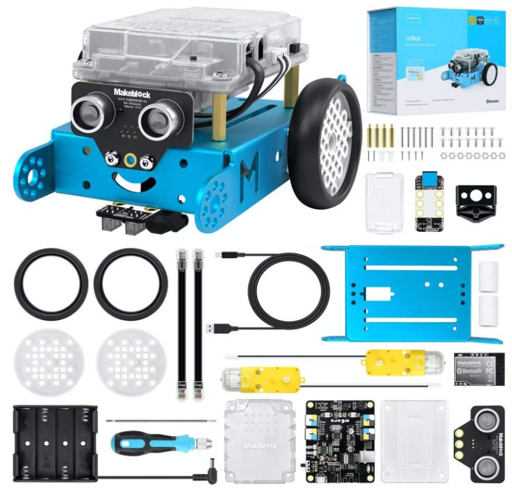 Mbot V1.1 Programmable Educational Robot for Kids STEM Coding Toy Gift - Realgroupuae