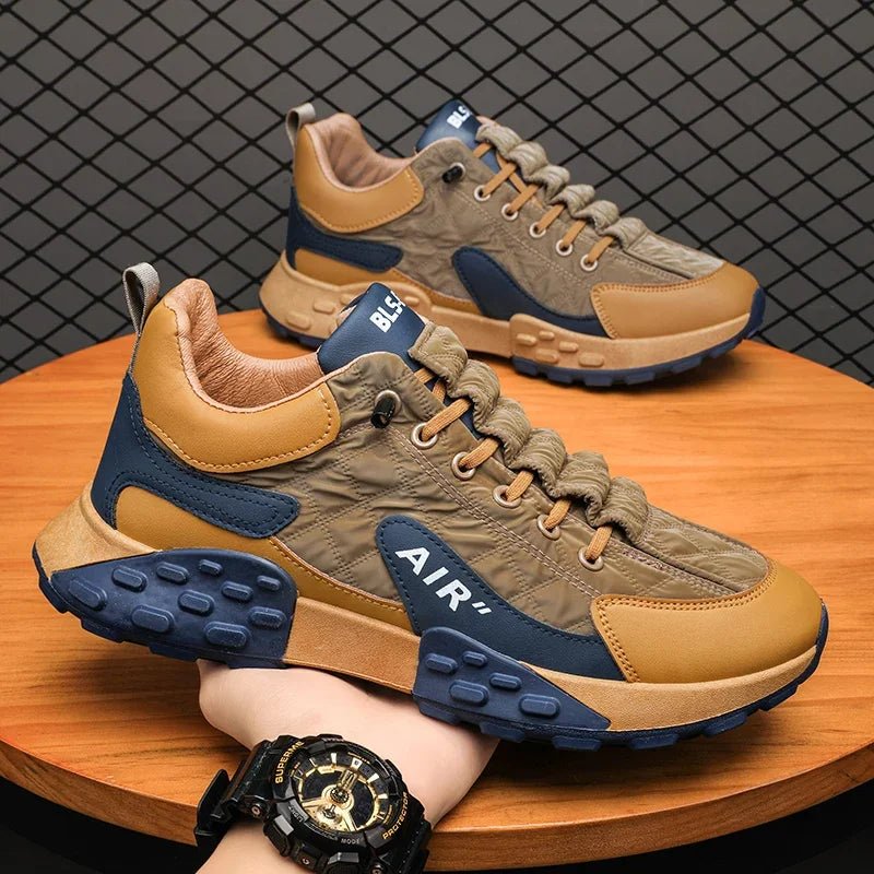 Men’s Fashion Sneakers | Thick Sole Lace - Up Shoes | Casual & Running Footwear - Real Group UAE