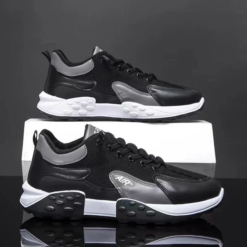 Men’s Fashion Sneakers | Thick Sole Lace - Up Shoes | Casual & Running Footwear - Real Group UAE