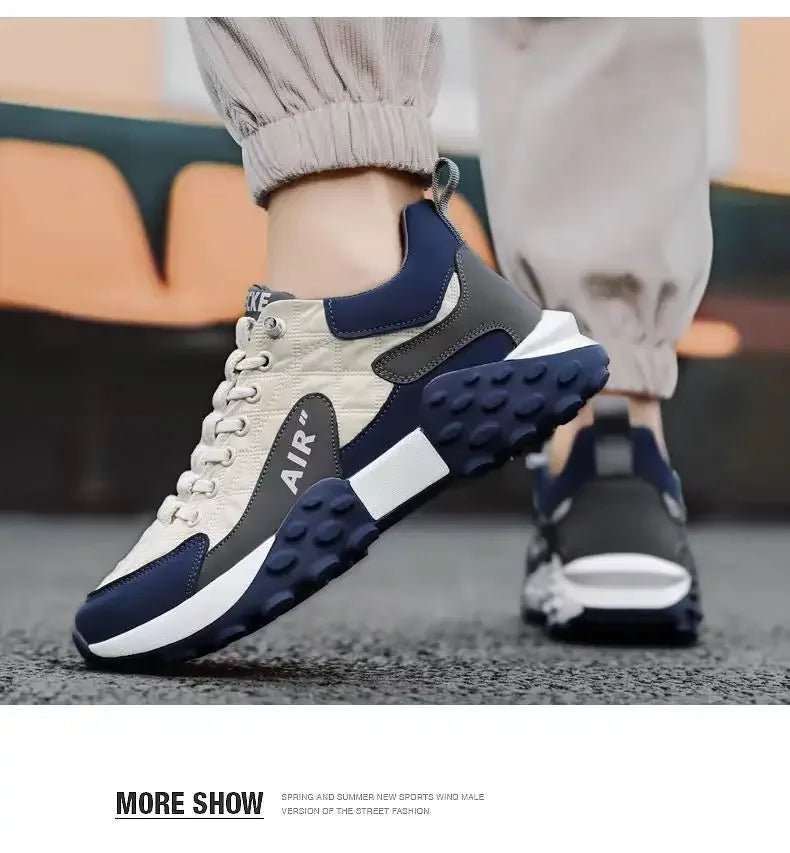Men’s Fashion Sneakers | Thick Sole Lace - Up Shoes | Casual & Running Footwear - Real Group UAE