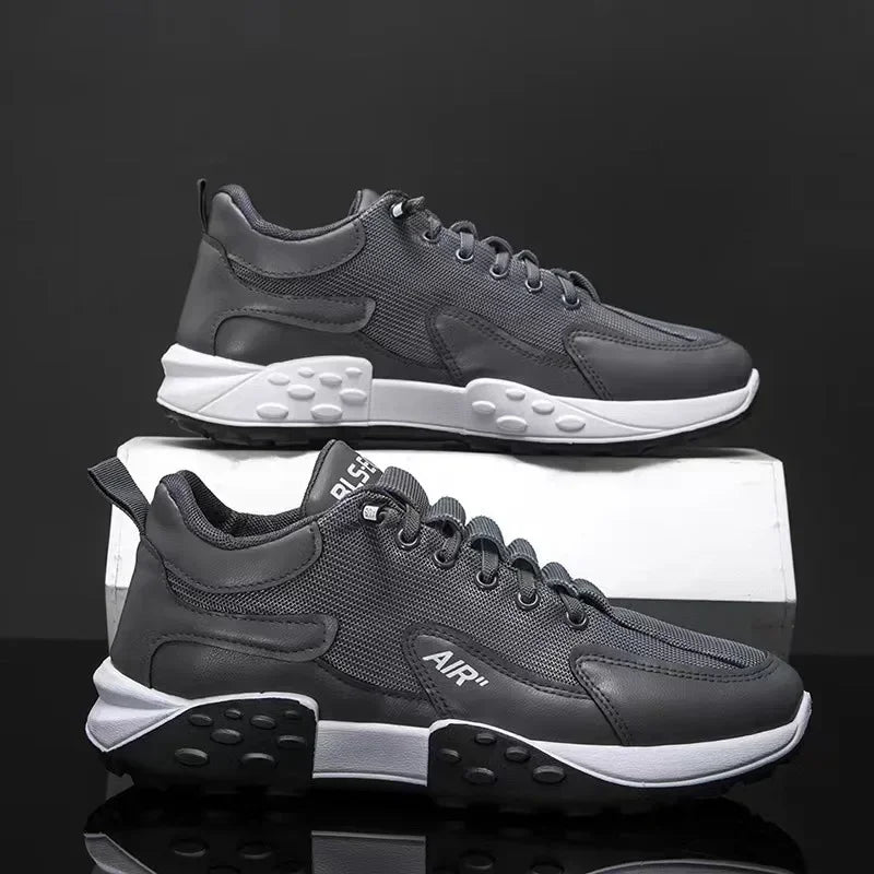 Men’s Fashion Sneakers | Thick Sole Lace - Up Shoes | Casual & Running Footwear - Real Group UAE