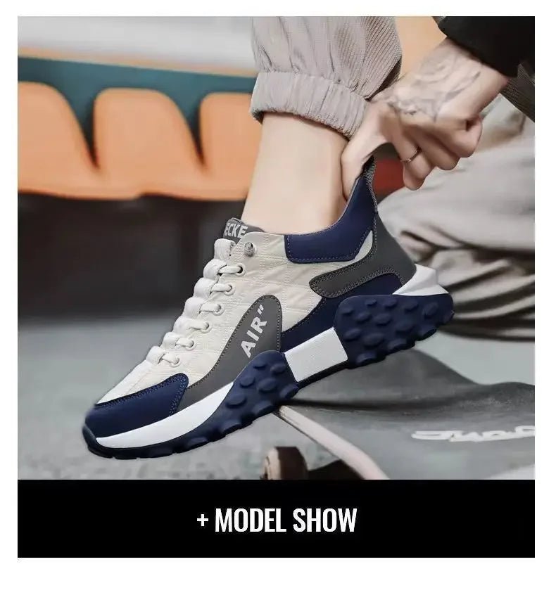 Men’s Fashion Sneakers | Thick Sole Lace - Up Shoes | Casual & Running Footwear - Real Group UAE