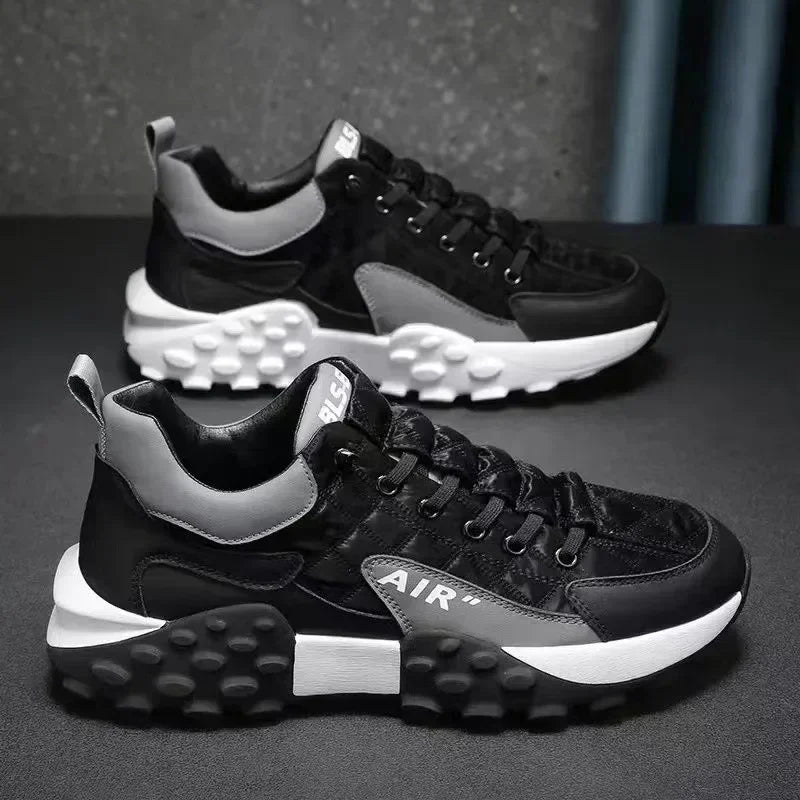 Men’s Fashion Sneakers | Thick Sole Lace - Up Shoes | Casual & Running Footwear - Real Group UAE