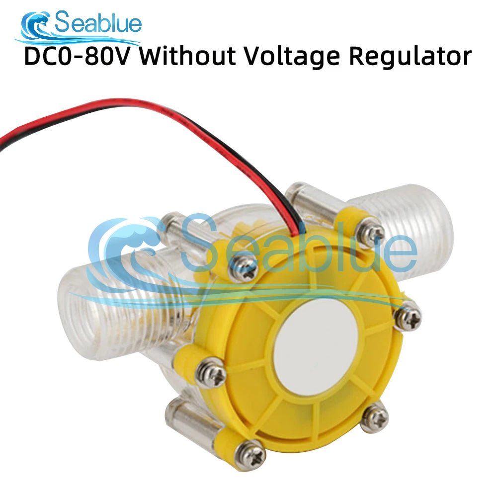 Micro Hydro Generator Turbine 5V - 12V 0 - 80V | Efficient Water Flow Energy Conversion - Real Group