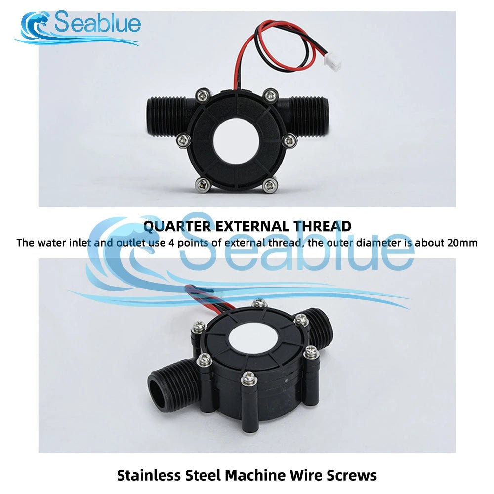 Micro Hydro Generator Turbine 5V - 12V 0 - 80V | Efficient Water Flow Energy Conversion - Real Group