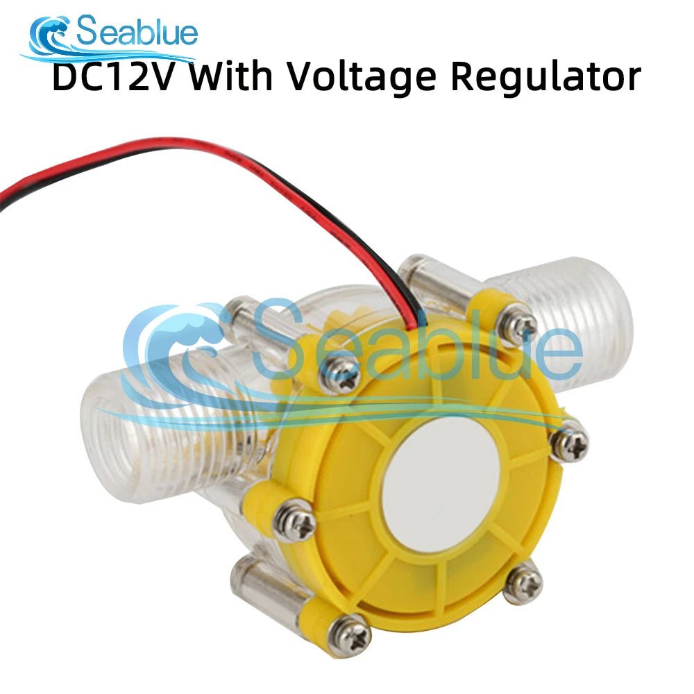 Micro Hydro Generator Turbine 5V - 12V 0 - 80V | Efficient Water Flow Energy Conversion - Real Group
