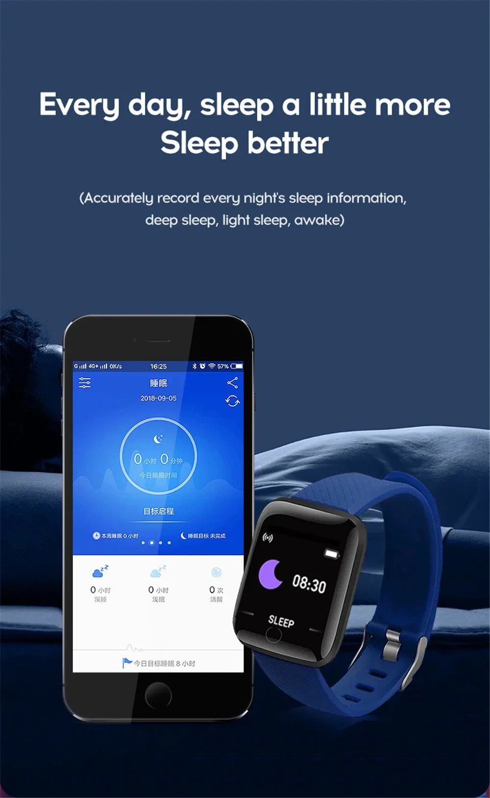 Multifunction Smart Watch for Men, Women & Kids – Sport, Step & Music Control - Realgroupuae