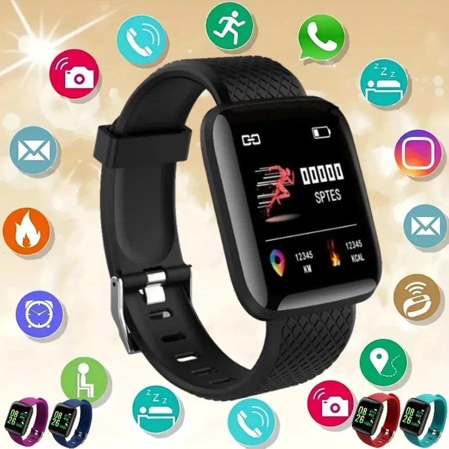 Multifunction Smartwatch with Music, Message & Fitness Tracking - Realgroupuae