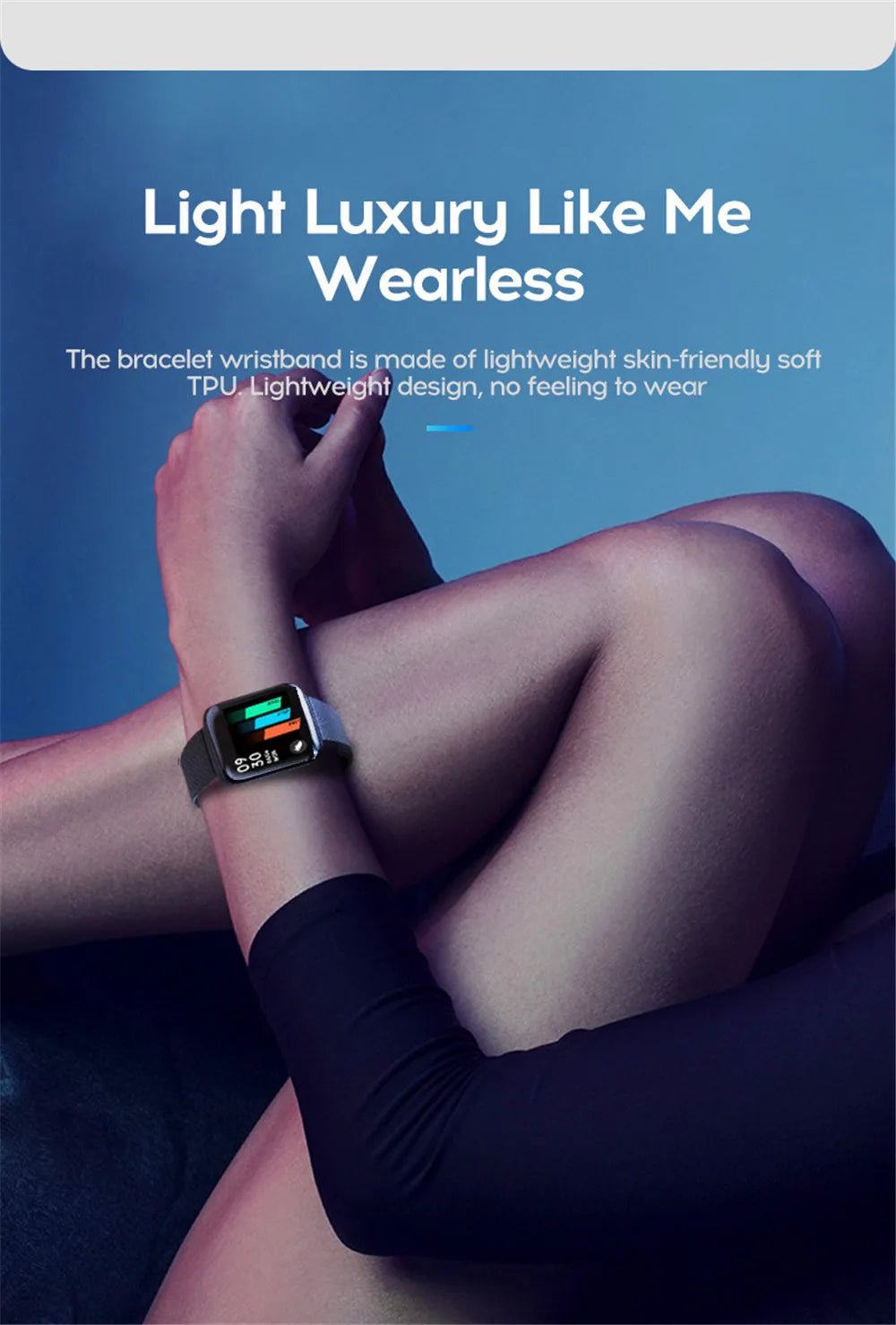 Multifunction Smartwatch with Music, Message & Fitness Tracking - Real Group UAE
