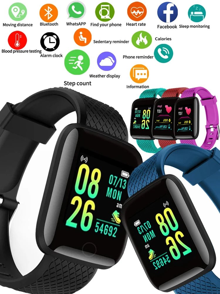 Multifunction Smartwatch with Music, Message & Fitness Tracking - Real Group UAE