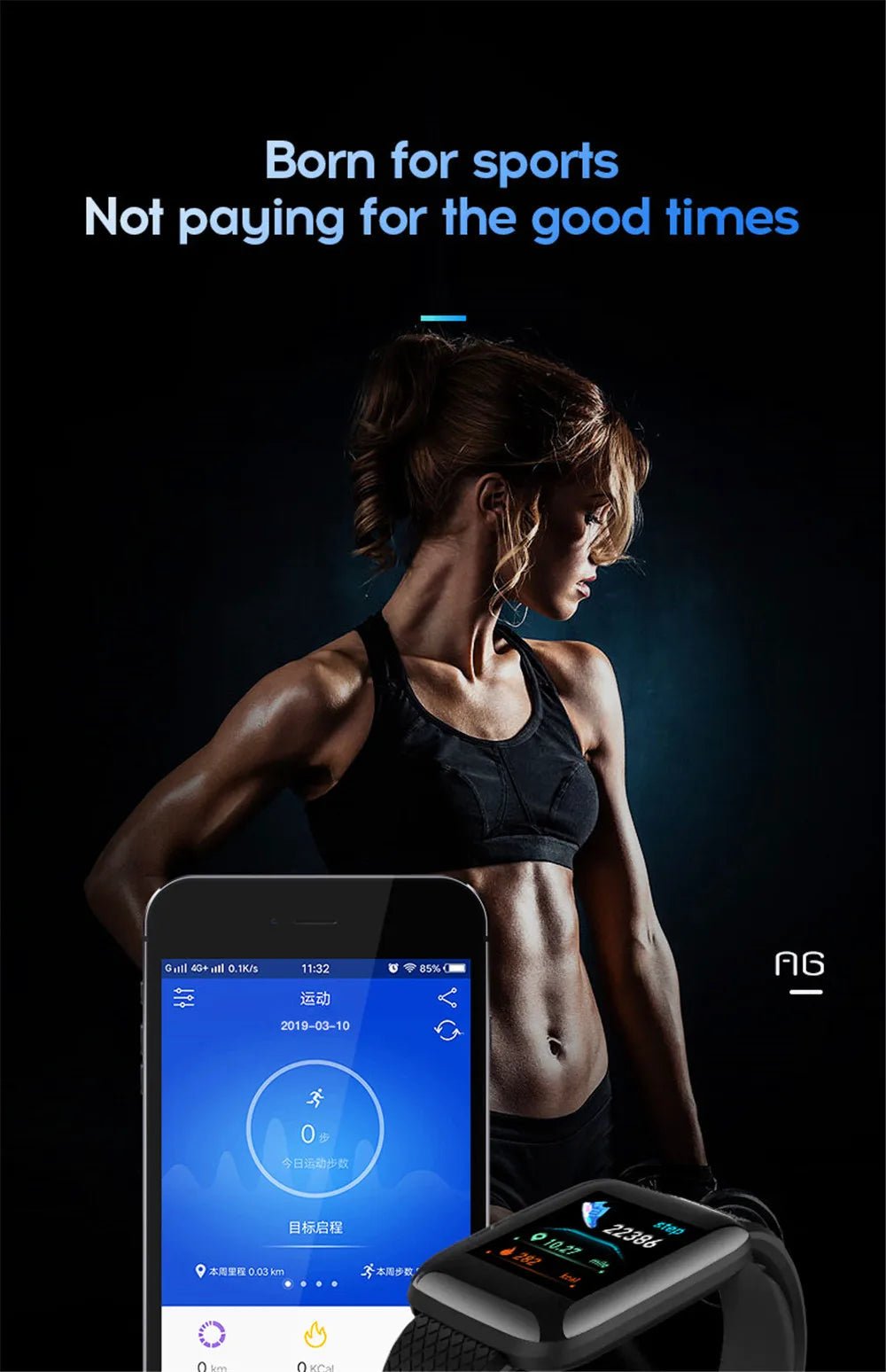 Multifunction Smartwatch with Music, Message & Fitness Tracking - Real Group UAE