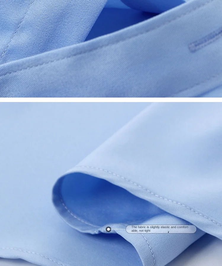 Non - Iron Business Shirt | Wrinkle - Resistant Long Sleeve Classic Fit - Real Group UAE