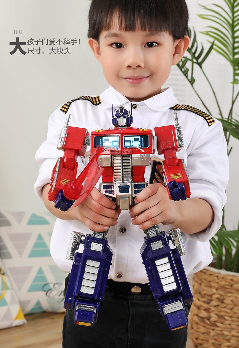 Optimus Prime Action Figure – 32cm Alloy Transformation Robot Toy - Realgroupuae