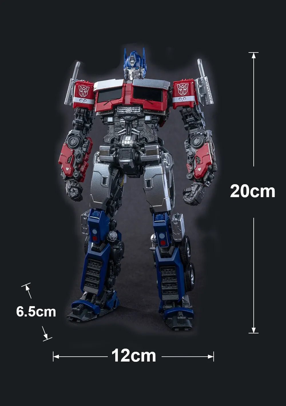 Optimus Prime Model Figure – 20cm Robot Assembly Toy for Collection - Realgroupuae
