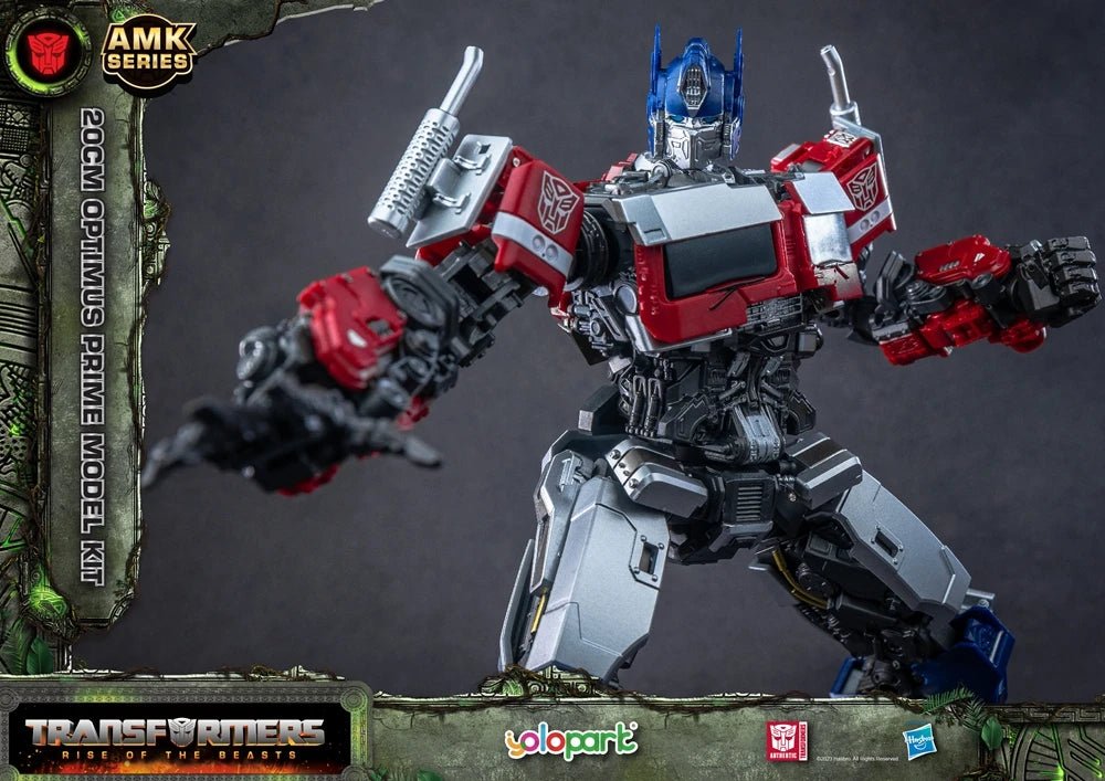 Optimus Prime Model Figure – 20cm Robot Assembly Toy for Collection - Realgroupuae