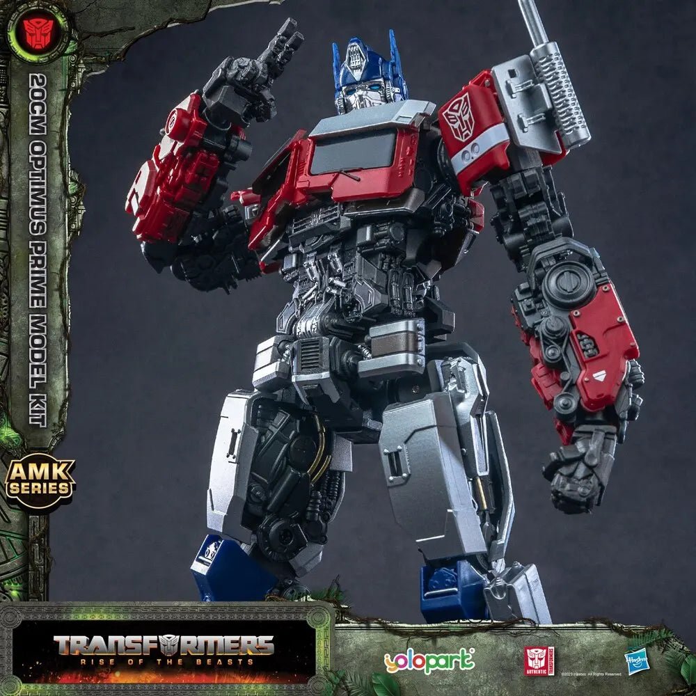 Optimus Prime Model Figure – 20cm Robot Assembly Toy for Collection - Realgroupuae