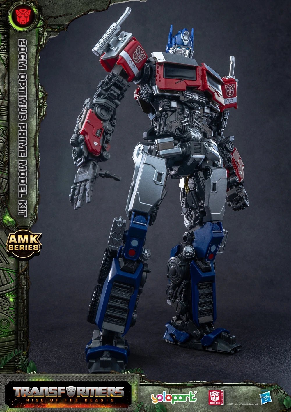 Optimus Prime Transformers Model Figure – 20cm Assembly Robot Toy - Realgroupuae