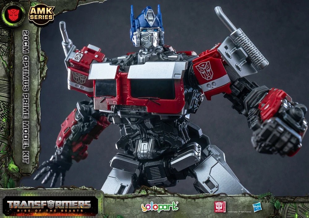 Optimus Prime Transformers Model Figure – 20cm Assembly Robot Toy - Realgroupuae