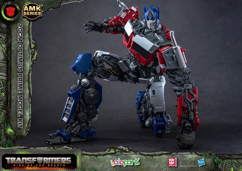 Optimus Prime Transformers Model Figure – 20cm Assembly Robot Toy - Realgroupuae