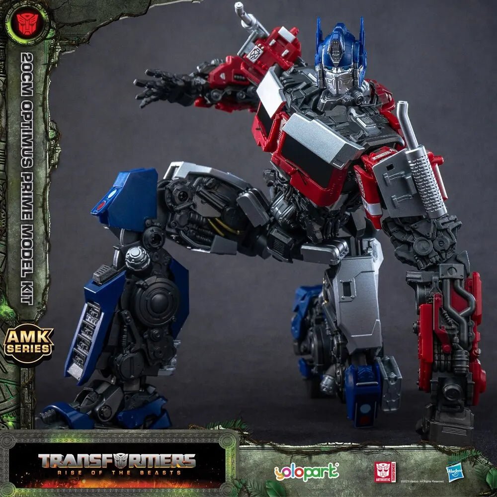 Optimus Prime Transformers Model Figure – 20cm Assembly Robot Toy - Realgroupuae