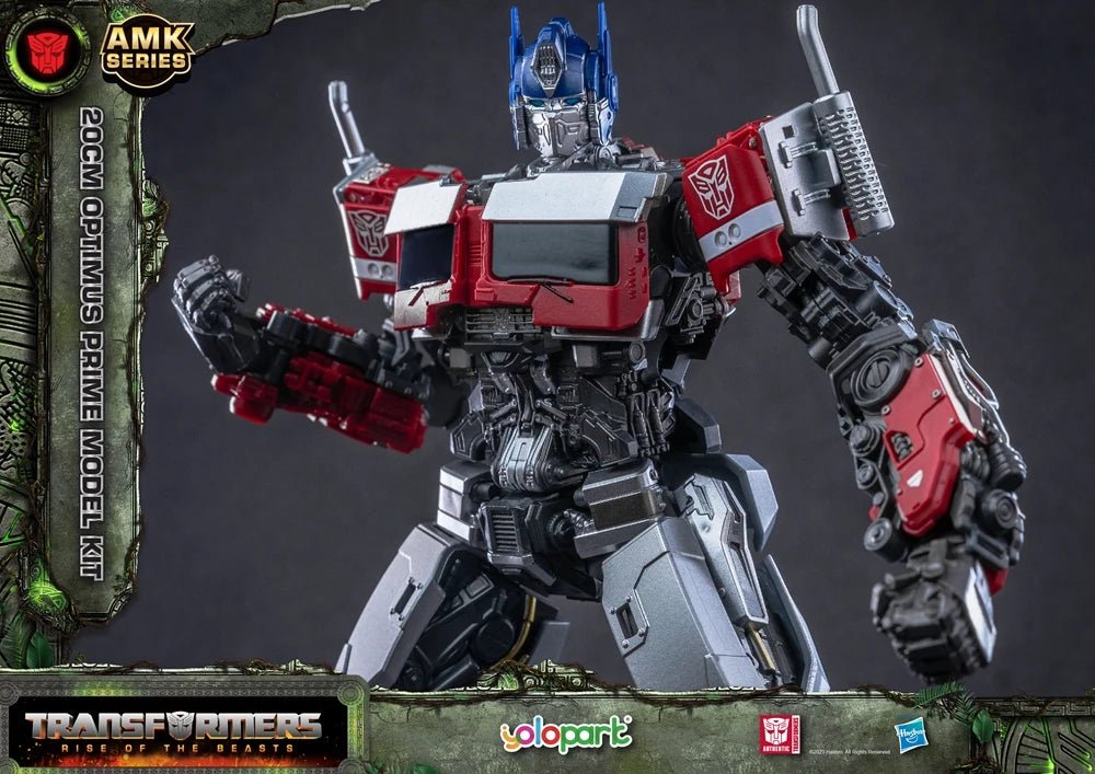 Optimus Prime Transformers Model Figure – 20cm Assembly Robot Toy - Realgroupuae