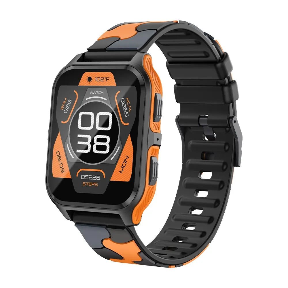 Outdoor Military Smart Watch – 1.9" Bluetooth Call Fitness Tracker - Realgroupuae